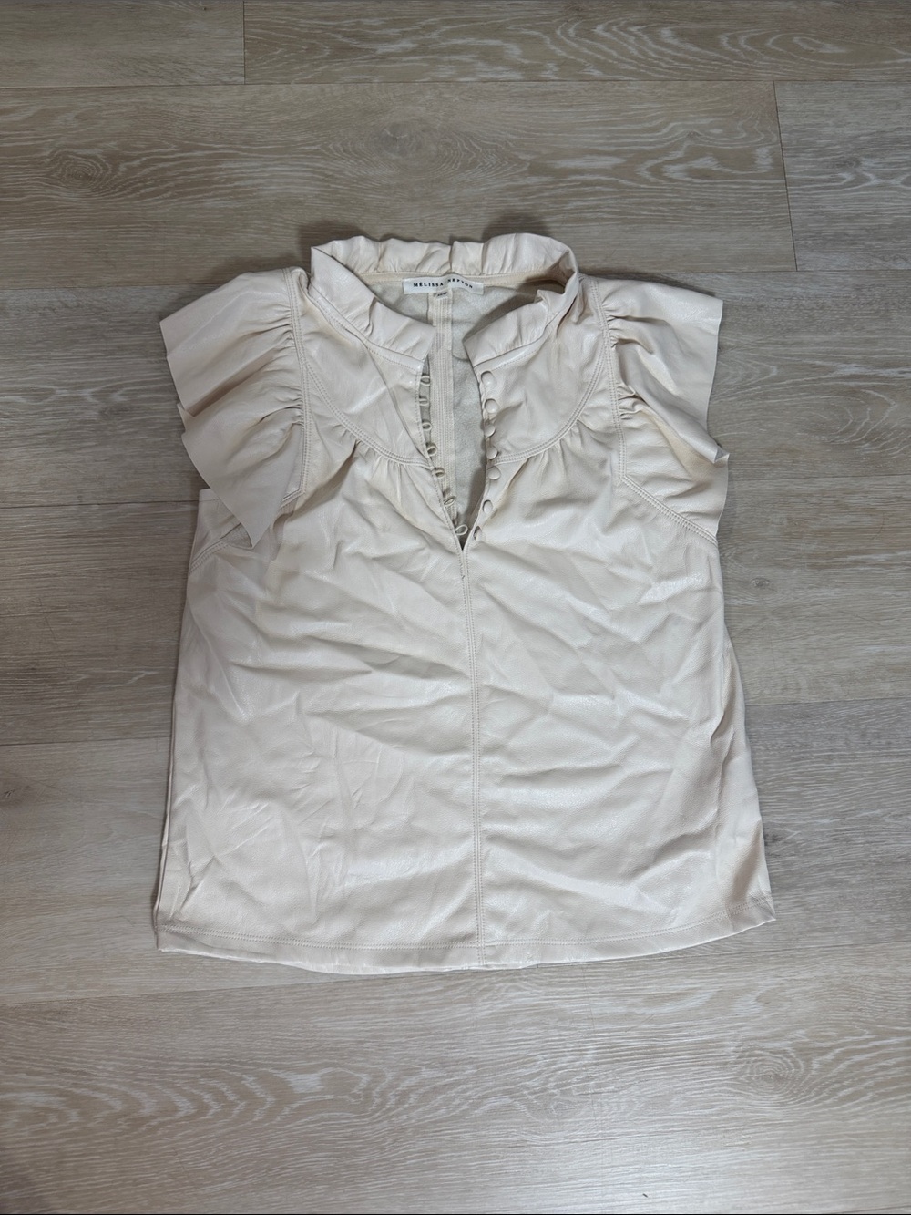 Melissa Nepton Leather Top